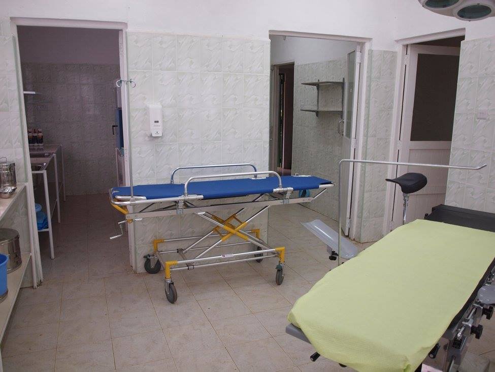 chirurigcký sálek v lůžkové části